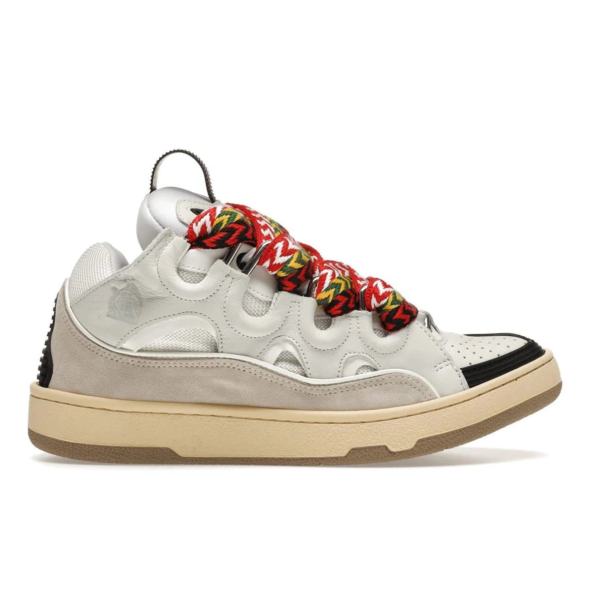 Lanvin Leather Curb White Ivory