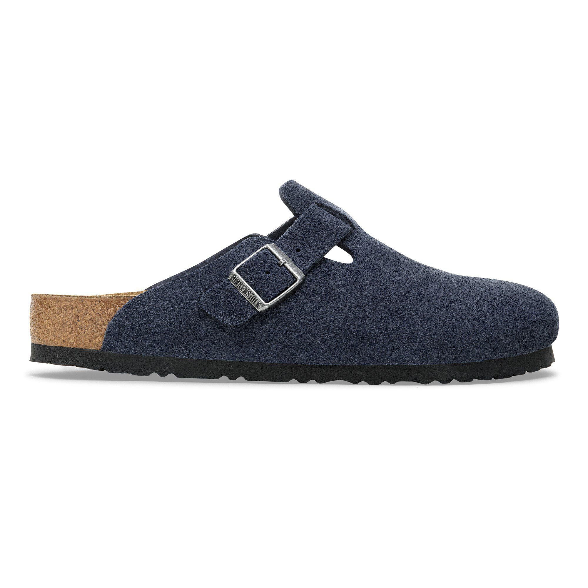 Birkenstock Boston Suede Leather New Navy