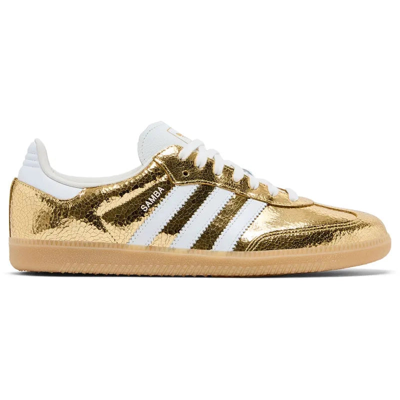 adidas Samba OG Silver Metallic Gold