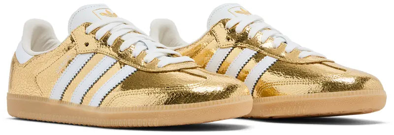 adidas Samba OG Silver Metallic Gold