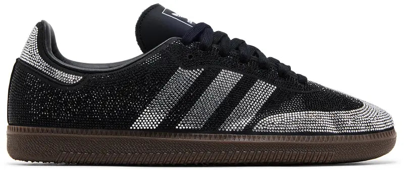 Adidas Wmns Samba OG Black Silver Rhinestones