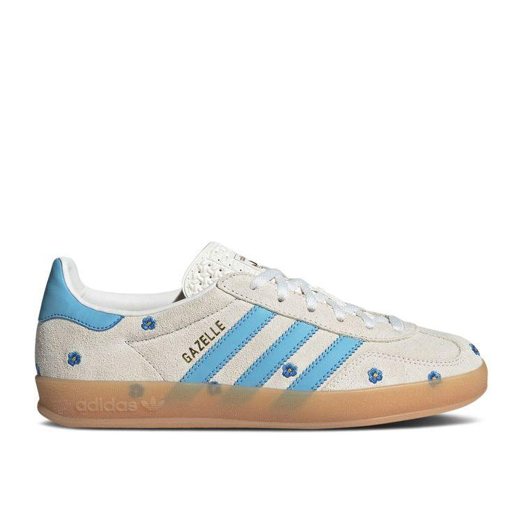 adidas Wmns Gazelle Indoor 'Light Blue Floral Embroidery'