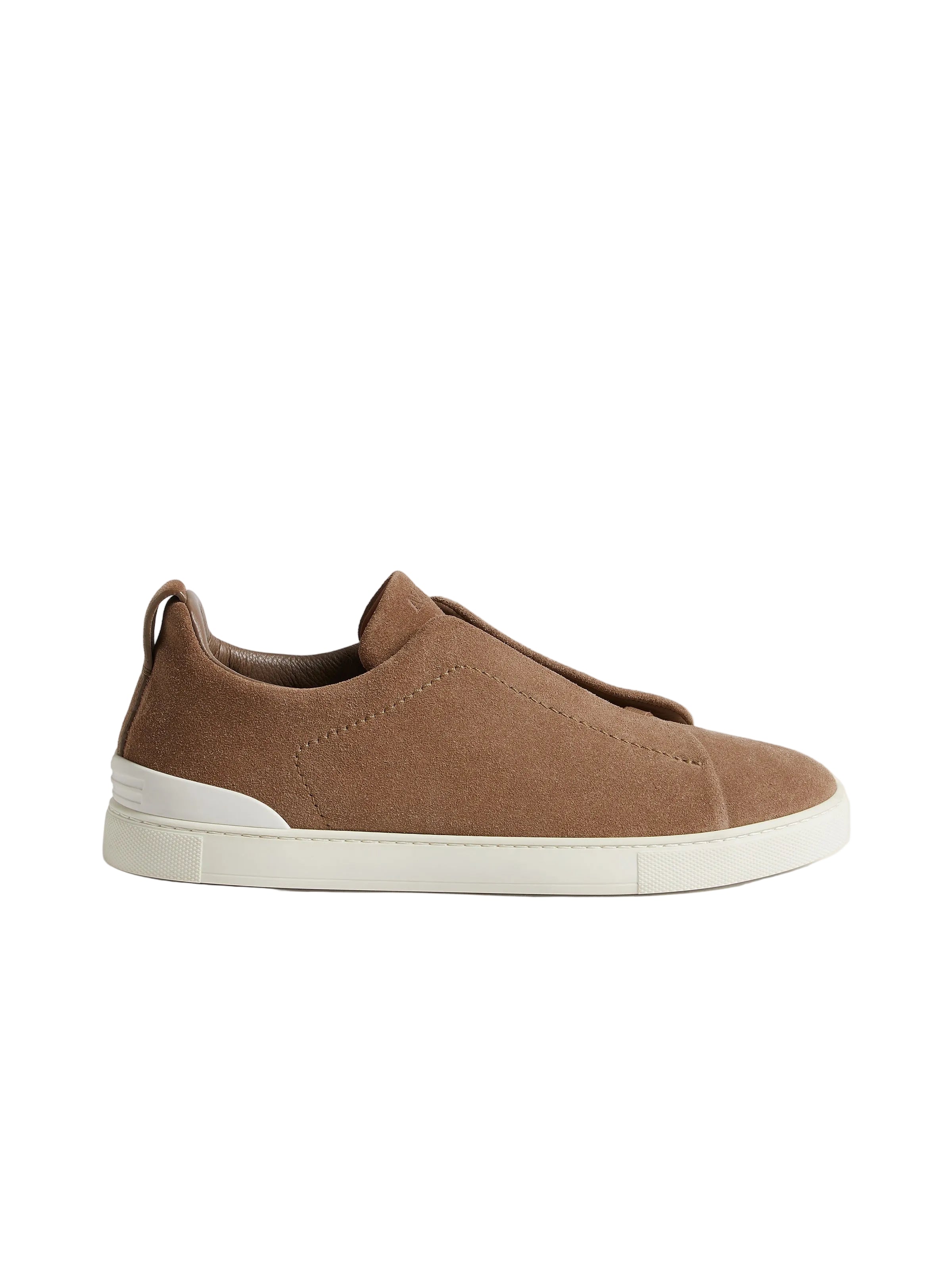 ZEGNA Triple Stitch low-top sneakers in suede