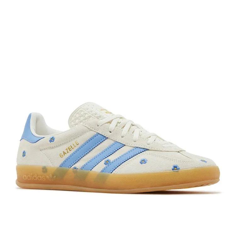 adidas Wmns Gazelle Indoor 'Light Blue Floral Embroidery'
