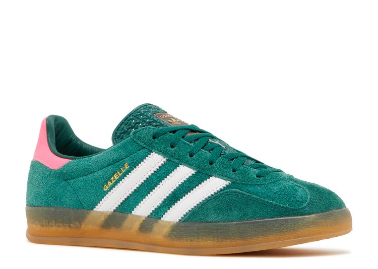 adidas Wmns Gazelle Indoor 'Collegiate Green Pink'