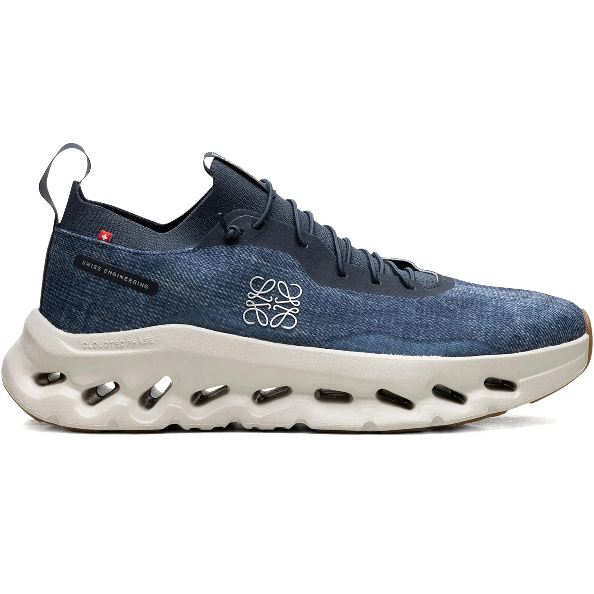 On loewe x on cloudtilt denim blue