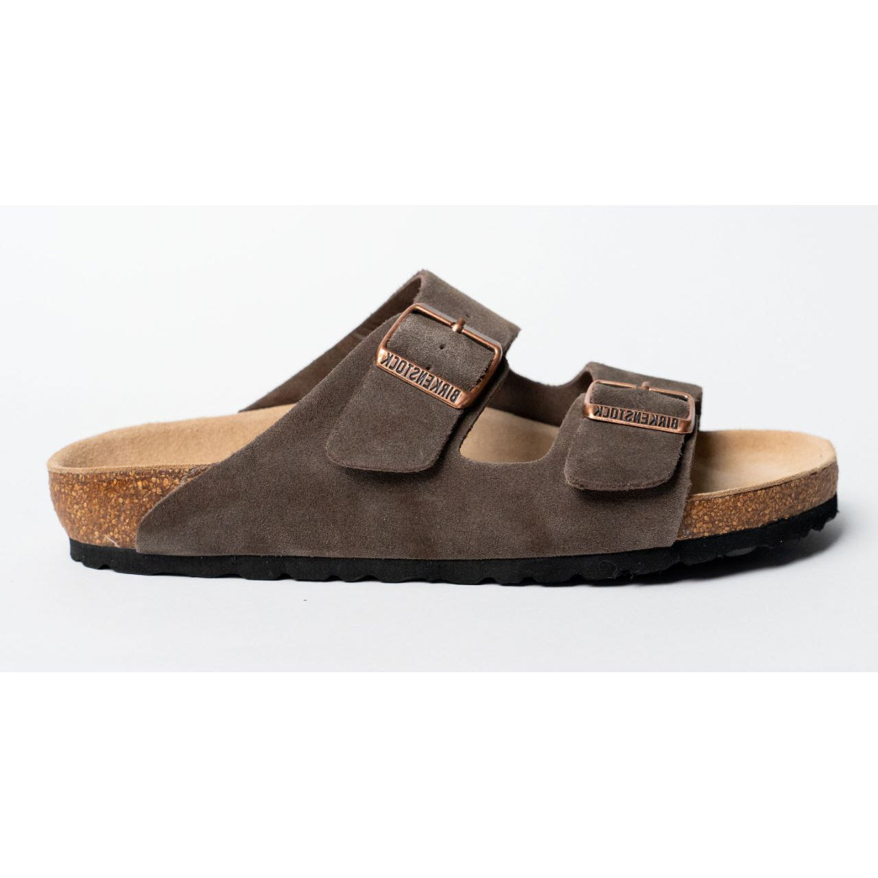 Birkenstock Arizona Soft Footbed Suede Taupe