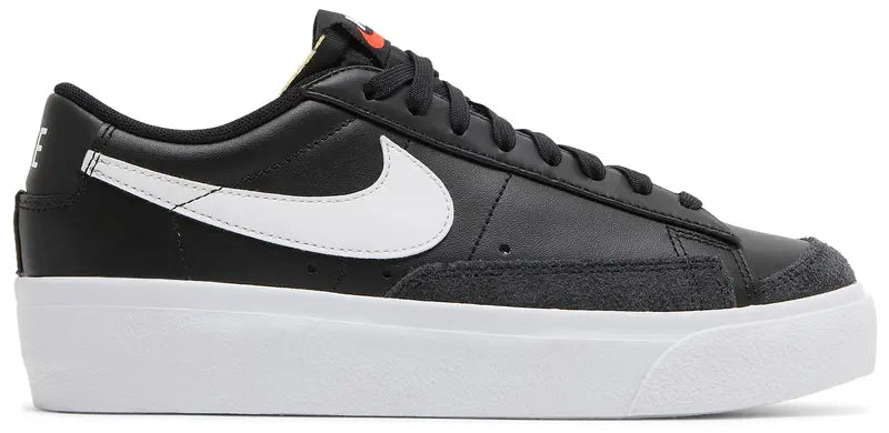 Nike Wmns Blazer Low Platform 'Black White'