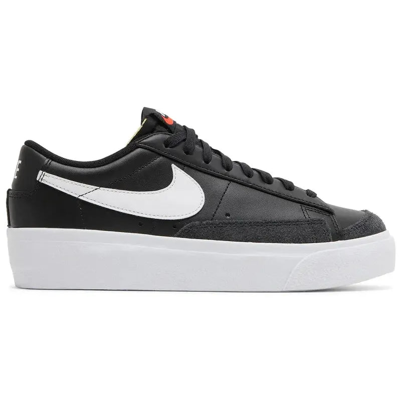Nike Wmns Blazer Low Platform 'Black White'
