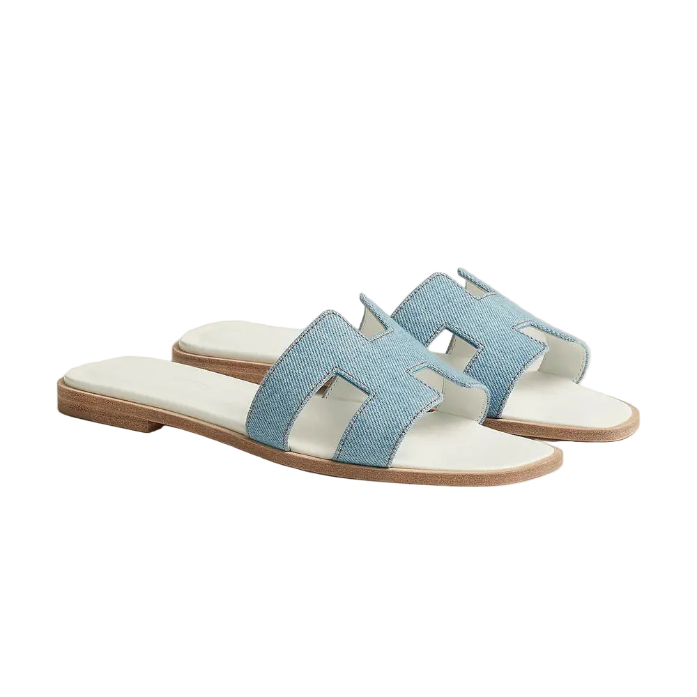 Hermes oran sandal Light Blue
