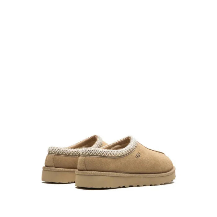 UGG βTasmen Beige" suede slippers