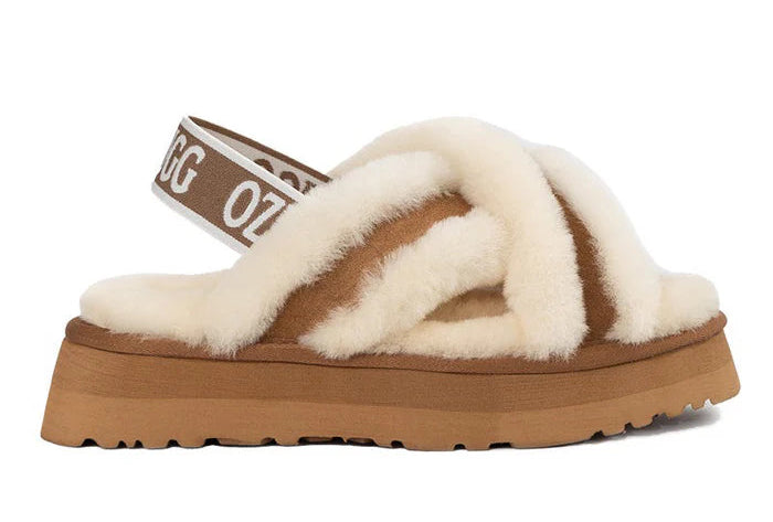 UGG Strappy Cross Sandals