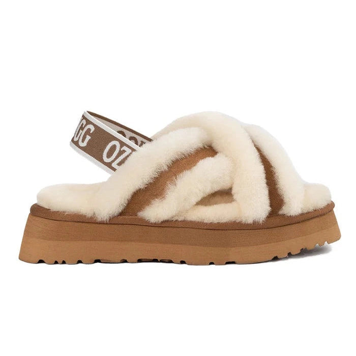 UGG Strappy Cross Sandals