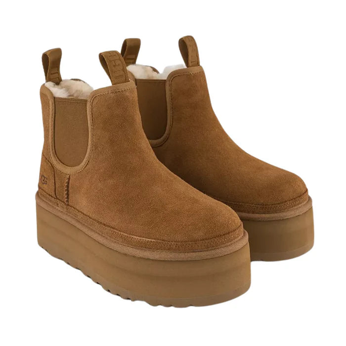 UGG Neumel Platform Chelsea Boot β Chestnut