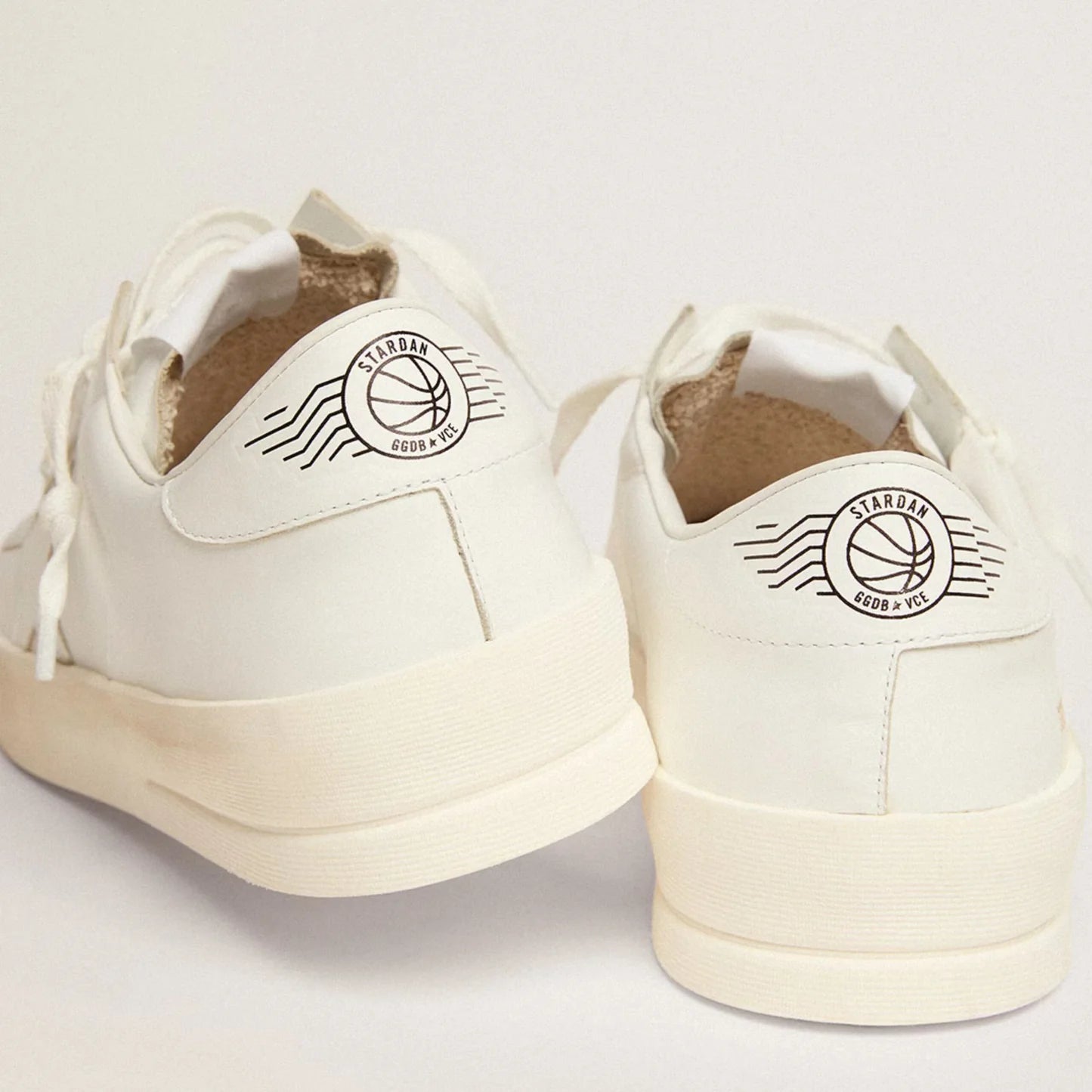 Golden Goose Men - Stardan in white leather