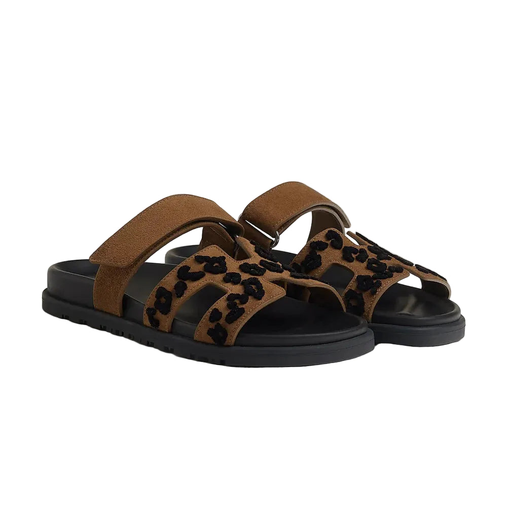 Hermes Chypre sandal Brown