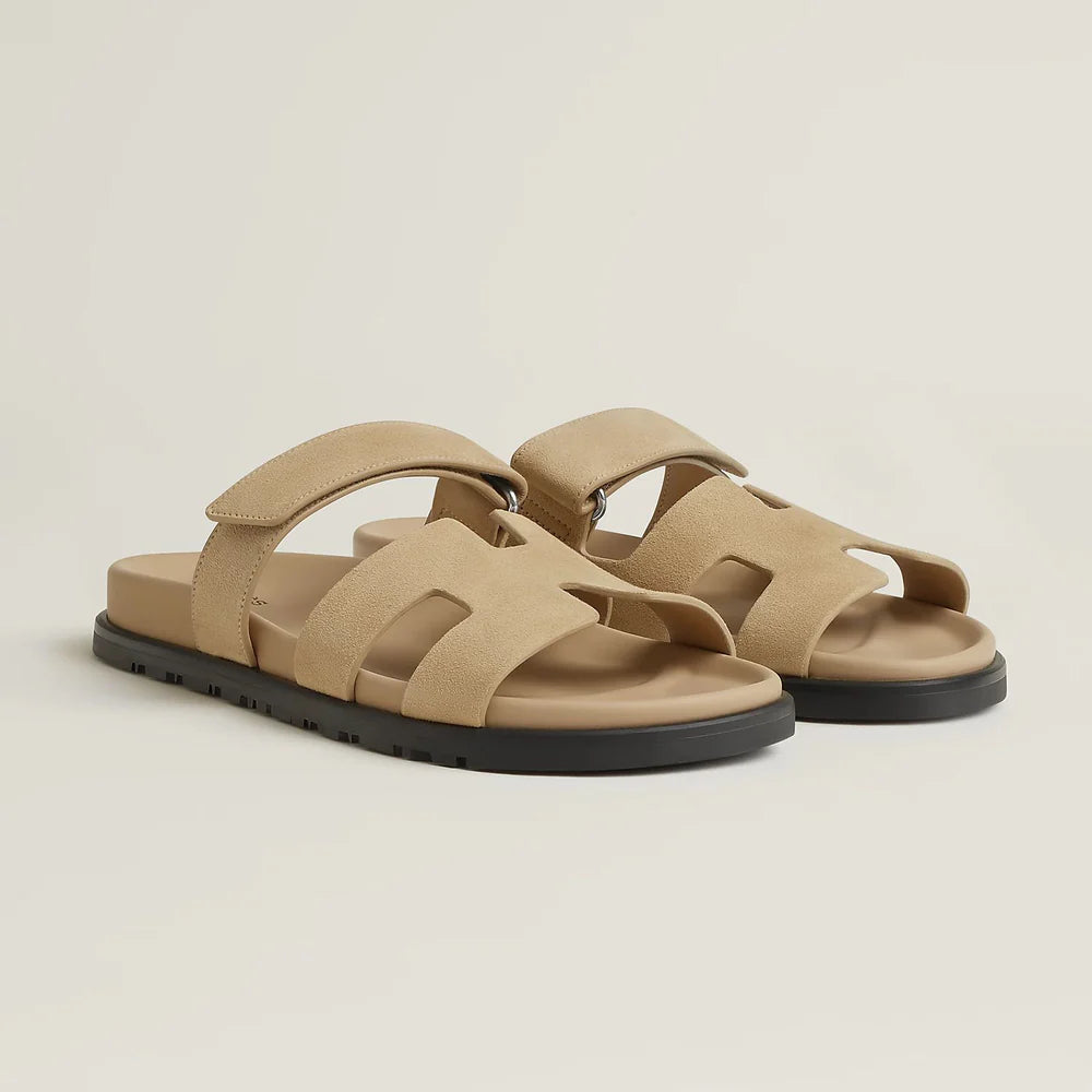 Hermes Chypre sandal Beige
