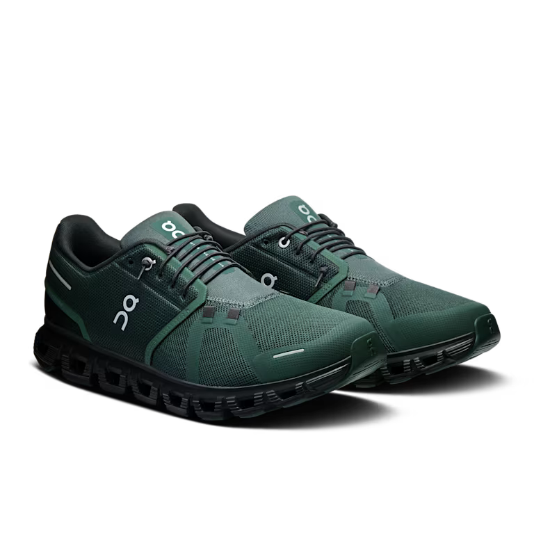 On Running Cloud 6 Dark Green