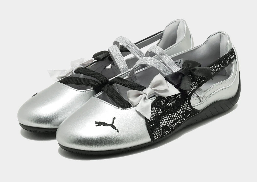 Puma Speedcat Ballet Silver Lace Women's