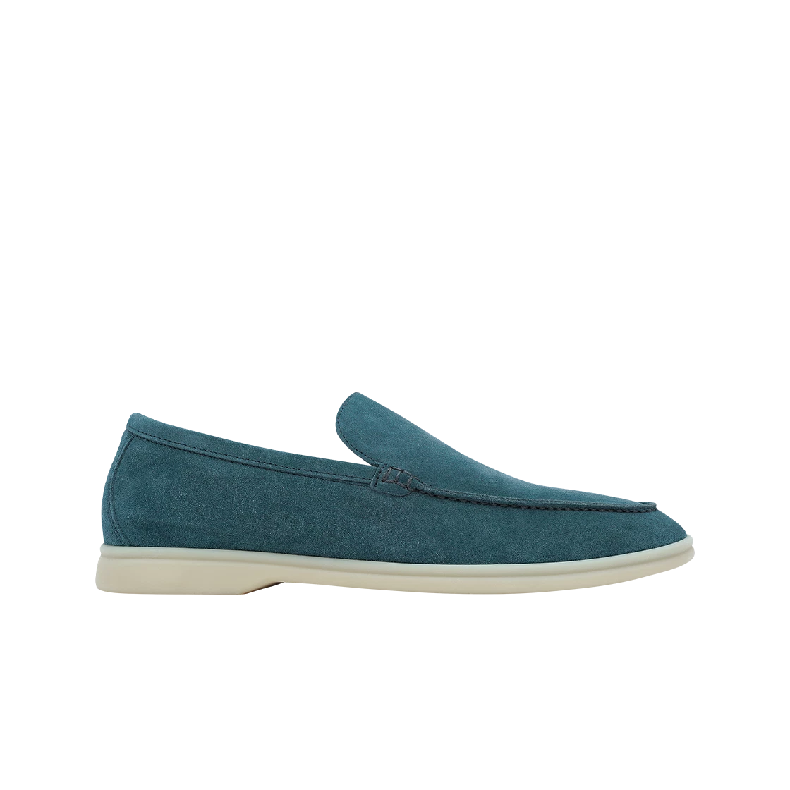 Loro Piana Summer Walk Suede Calfskin Eucalyptus
