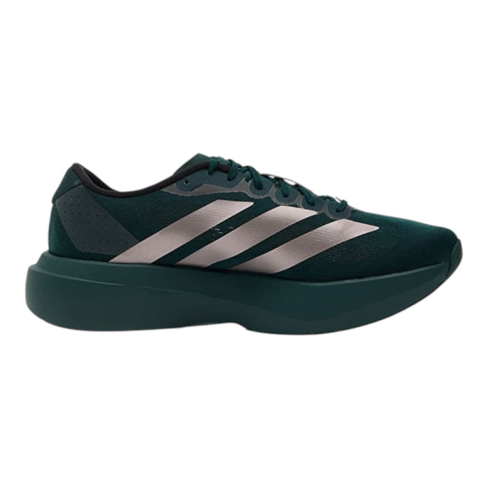 Luxurykicks.store adidas Adizero EVO SL running shoe in Aurora Ivy with a responsive midsole and streamlined design.