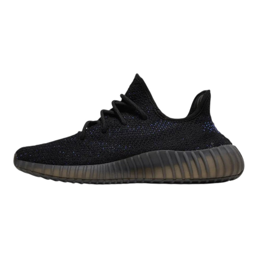 Luxurykicks.store adidas Yeezy Boost 350 V2 Dazzling Blue sneaker with black Primeknit upper and blue side stripe