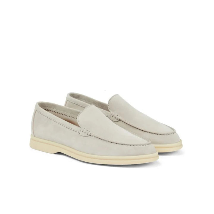Loro piana summer Walk suede loafers