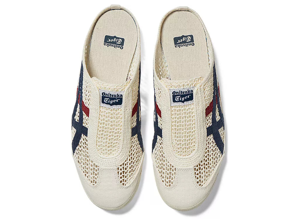 ONITSUKA TIGER MEXICO 66 SABOT CREAM MAKO BLUE RED