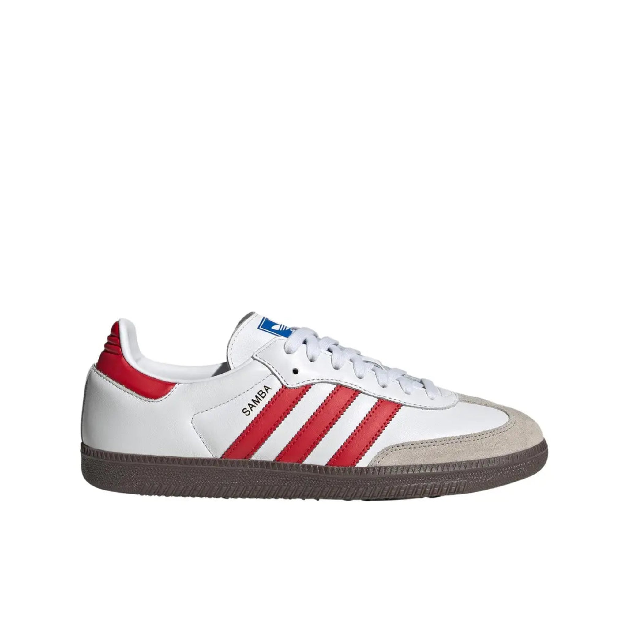 adidas samba og white and red