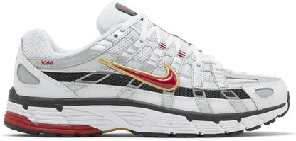 Nike P-6000 Platinum Varsity Red
