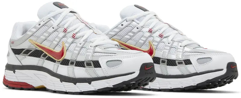 Nike P-6000 Platinum Varsity Red