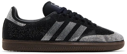 Adidas Wmns Samba OG Black Silver Rhinestones