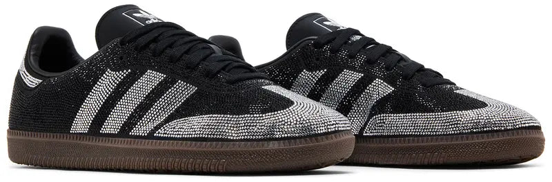 Adidas Wmns Samba OG Black Silver Rhinestones