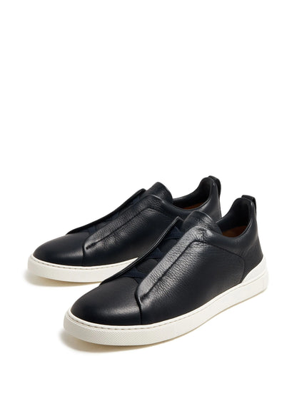 Zegna Triple Stitch low-top sneakers Black