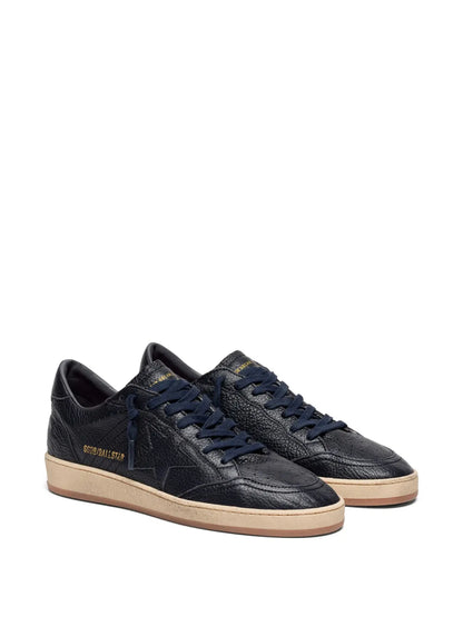 Golden Goose Ball Star sneakers in a navy blue leather design