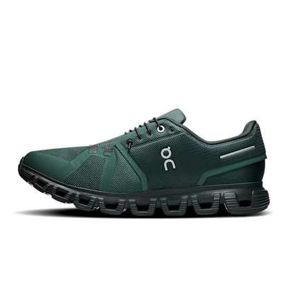 On Running Cloud 6 Dark Green