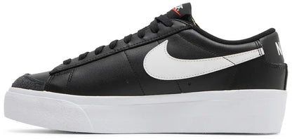 Nike Wmns Blazer Low Platform 'Black White'