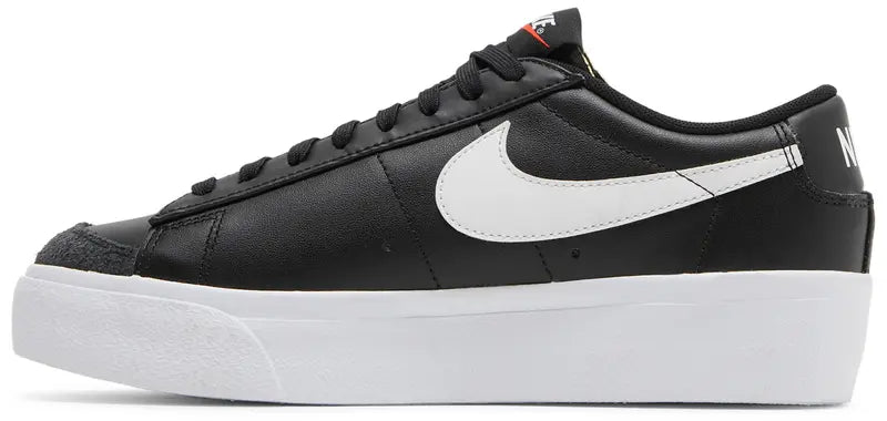 Nike Wmns Blazer Low Platform 'Black White'