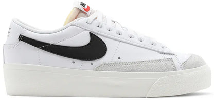 Nike Wmns Blazer Low Platform 'White Black'