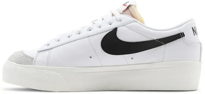Nike Wmns Blazer Low Platform 'White Black'