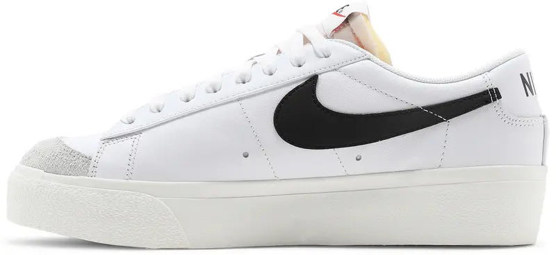 Nike Wmns Blazer Low Platform 'White Black'