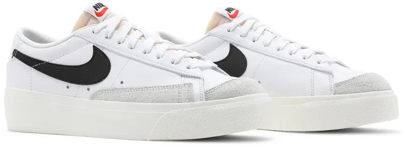 Nike Wmns Blazer Low Platform 'White Black'