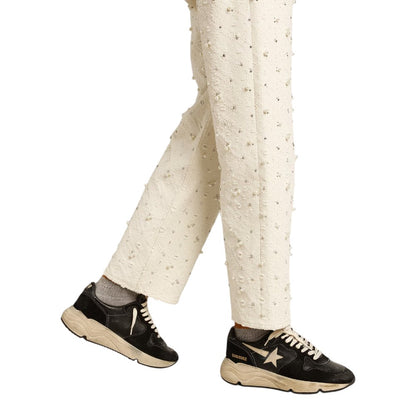 Golden Goose Running Sole sneakers in black nappa and suede leather
