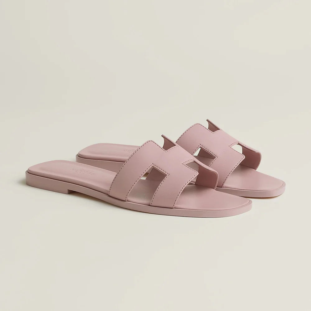 Hermes oran sandal Pink
