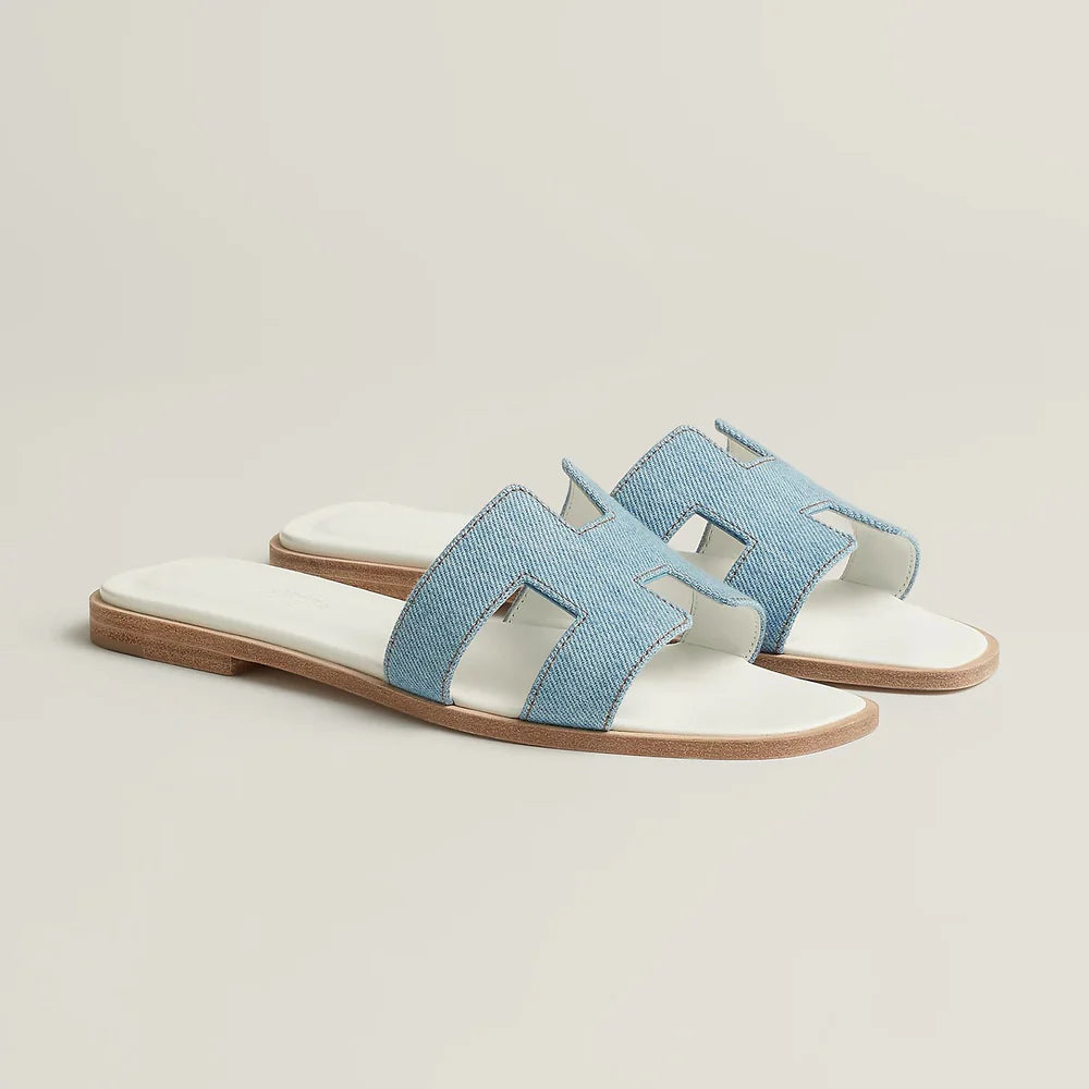 Hermes oran sandal Light Blue