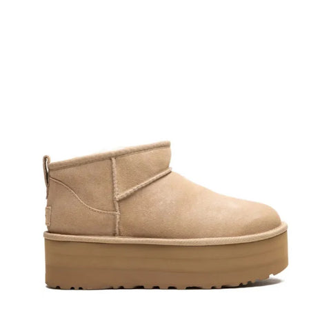 UGG Classic Ultra Mini Platform "Sand" boots