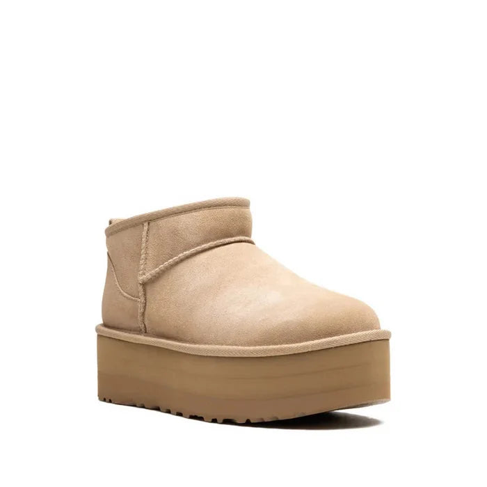 UGG Classic Ultra Mini Platform "Sand" boots