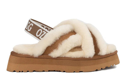 UGG Strappy Cross Sandals