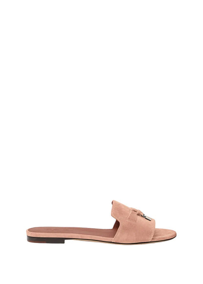 Loro piana Summer Charms Sandal Suede Goatskin