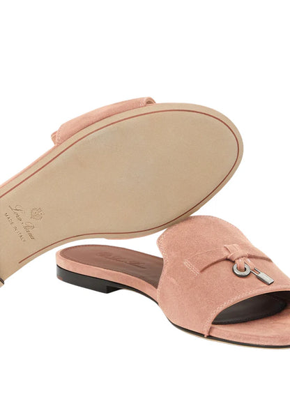Loro piana Summer Charms Sandal Suede Goatskin